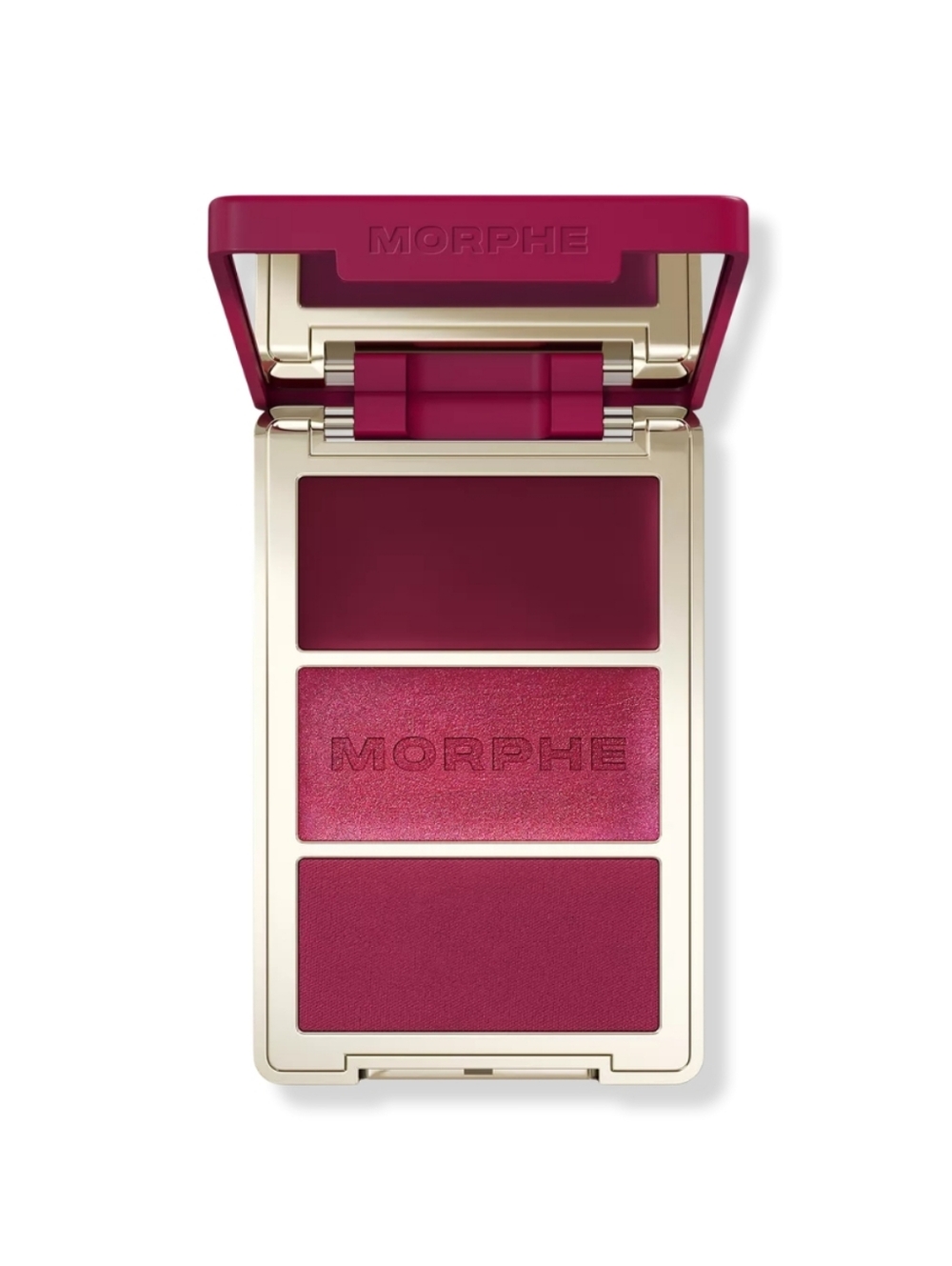 Morphe Cheek Thrills Multi-Finish Face Trio Shade: Wine & Dine (rich berry) 🆕